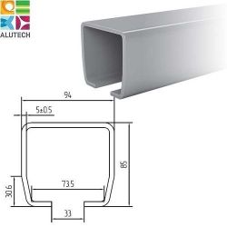 Шина направляющая, длина 6м НЕОЦИНКОВАННАЯ SG.02.002