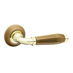 Ручка раздельная FUARO ENIGMA RM AB/GP-7 бронза/золото /27655/