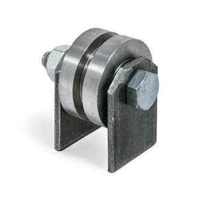 Ролик металл d-50 под трубу 10х10 на пластинах