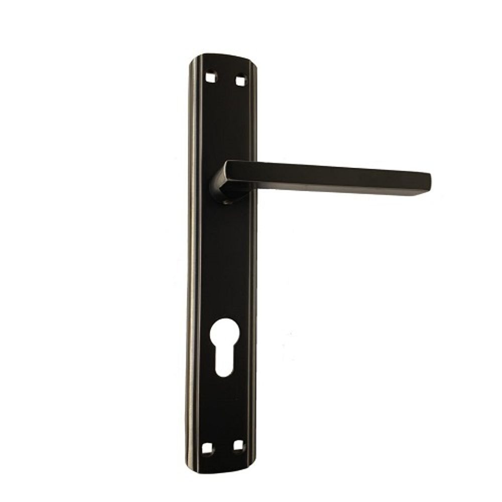 Ручки на планке MSM 649L BK/SN черный/мат.никель