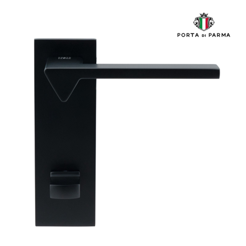 Ручка на планке PORTA DI PARMA Ama WC BL черный