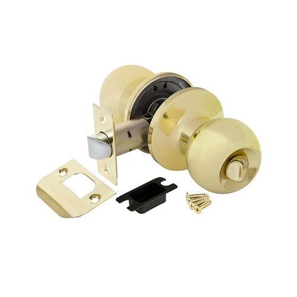 Ручка защелка AJAX 6082 PB-B (фик.) золото /39531/