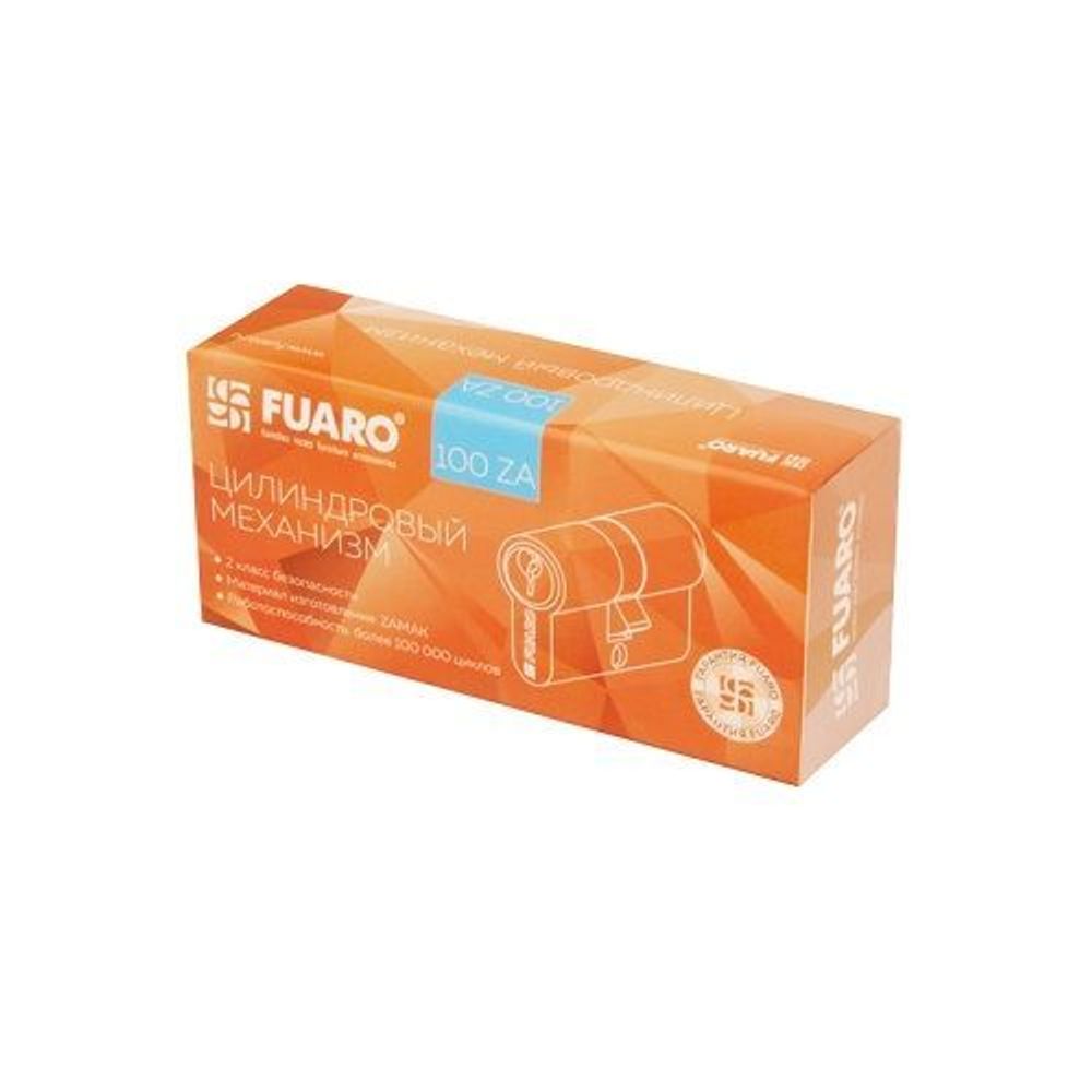 Цилиндровый механизм FUARO 100 ZA 60 (25+10+25) AB бронза 5 кл. /40999/