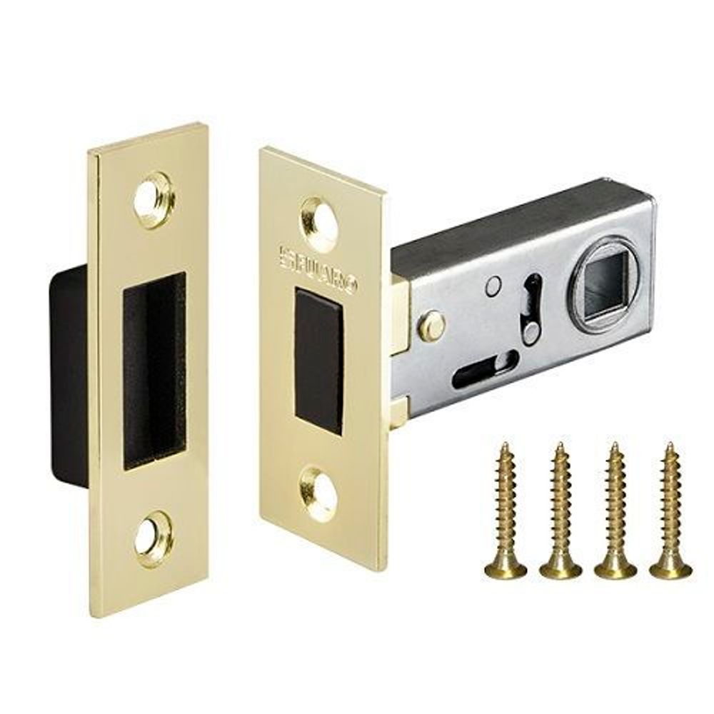 Защелка врезная магнитная FUARO M12-50-25 GP золото /33663/