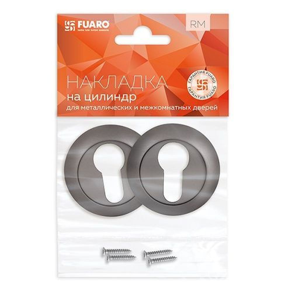Накладка под цилиндр FUARO ET RM GR-23 графит /40063/