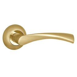 Ручка раздельная PUNTO CRONA TL SG/GP-4 мат.золото/золото