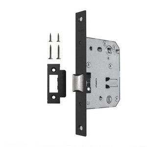 Защелка врезная FUARO F72-50 BL-24 черный /42643/