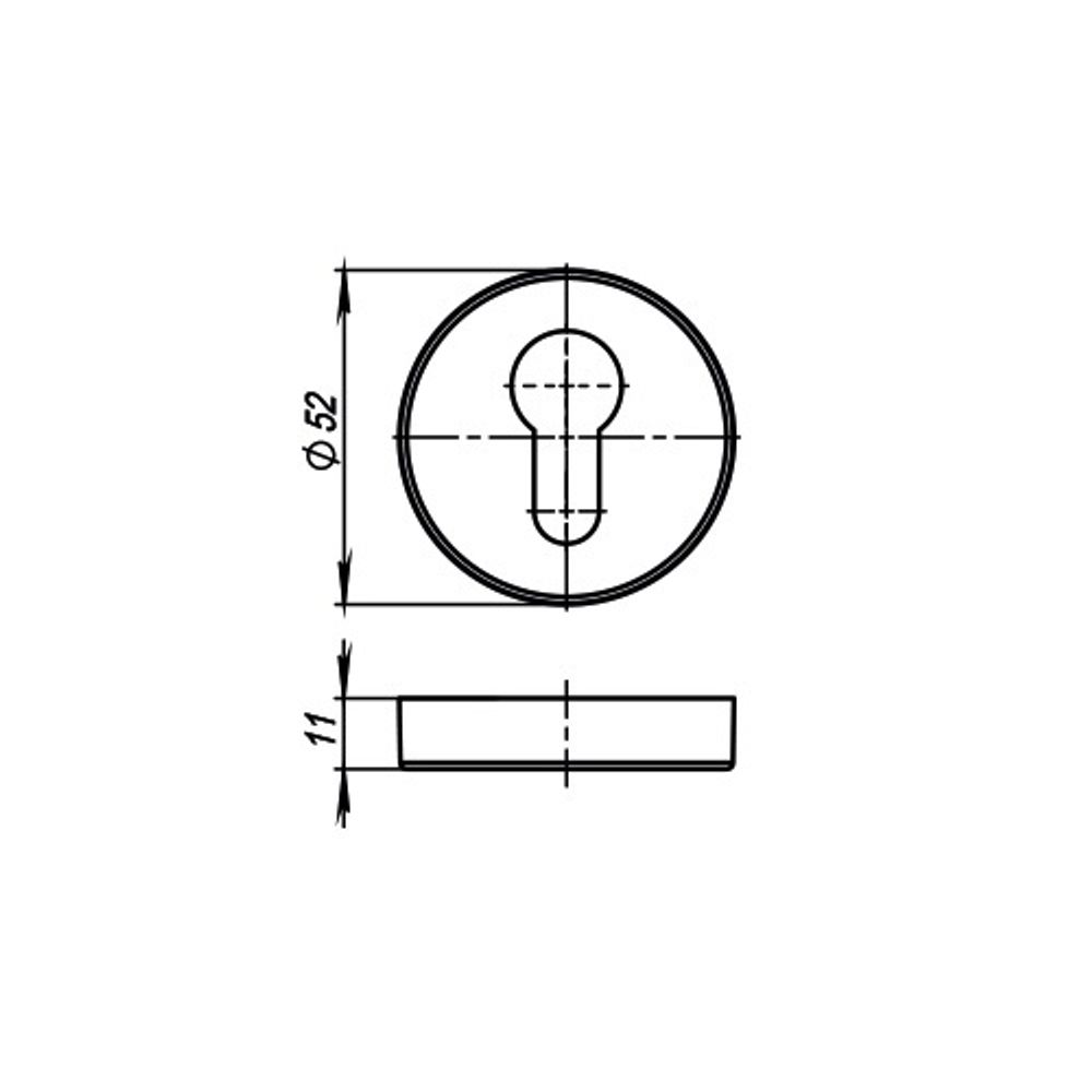Накладка ARMADILLO CYLINDER ET URB BL-26 черный /42875/
