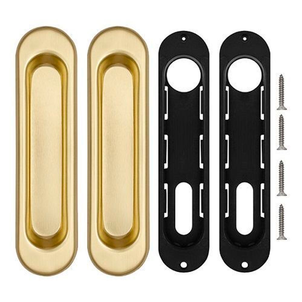 Ручки для раздвижных дверей PUNTO Soft LINE SL-010 SG мат.золото /38609/