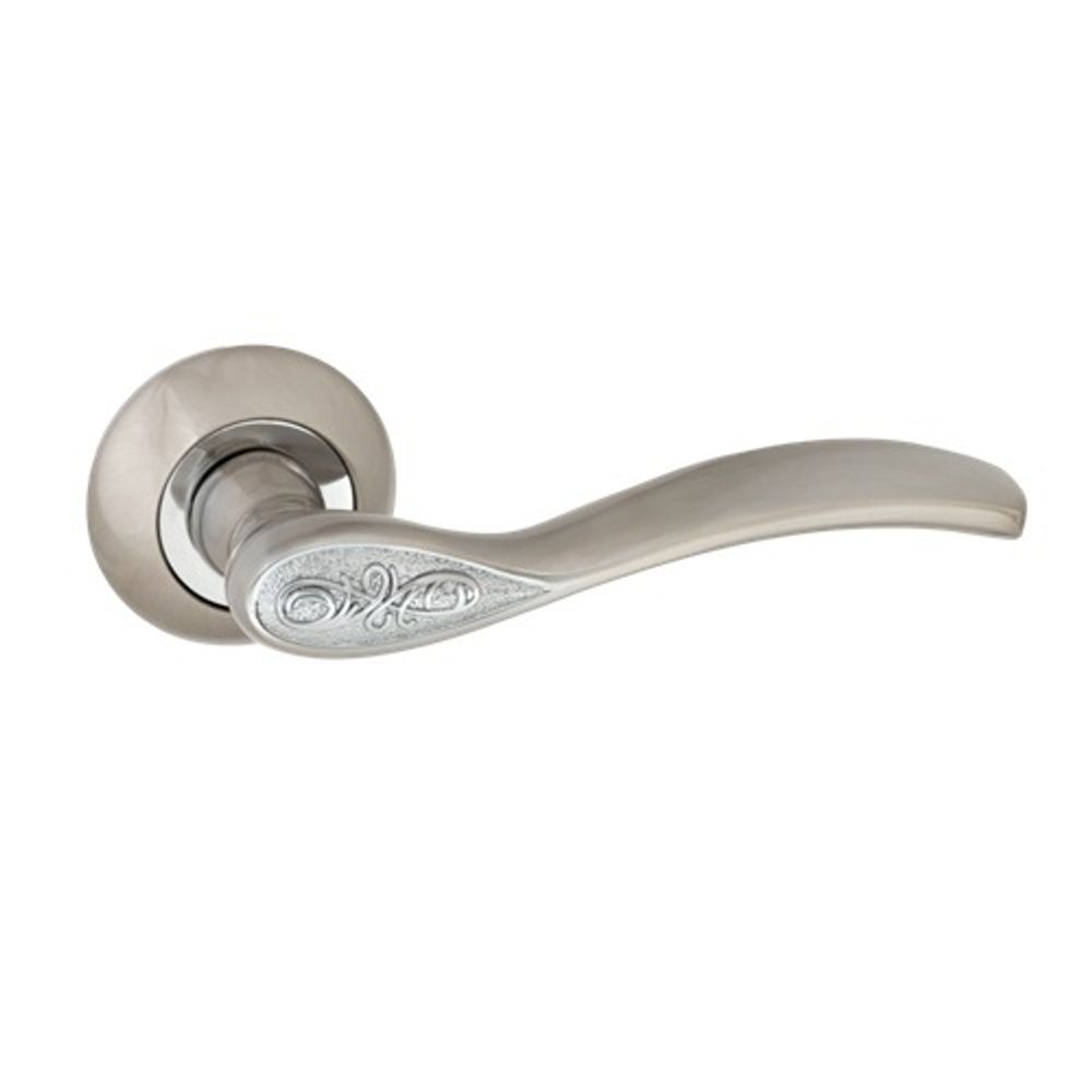 Ручка раздельная VETTORE R07.1313 SN/CP мат.никель/хром