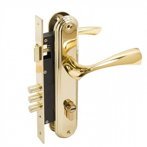 Замок врезной БУЛАТ ЗВ4-3.03.05 Номос золото