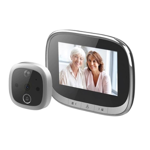 Дверной видеоглазок KAK с жк-экраном 4.3" с датчиком движения (32Гб)