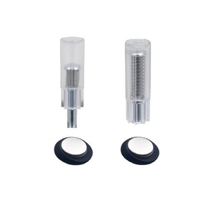 Упор дверной скрытый магнитный VITRUM SPACE Modello2 (Extreza M-72 Magnum F22) черный