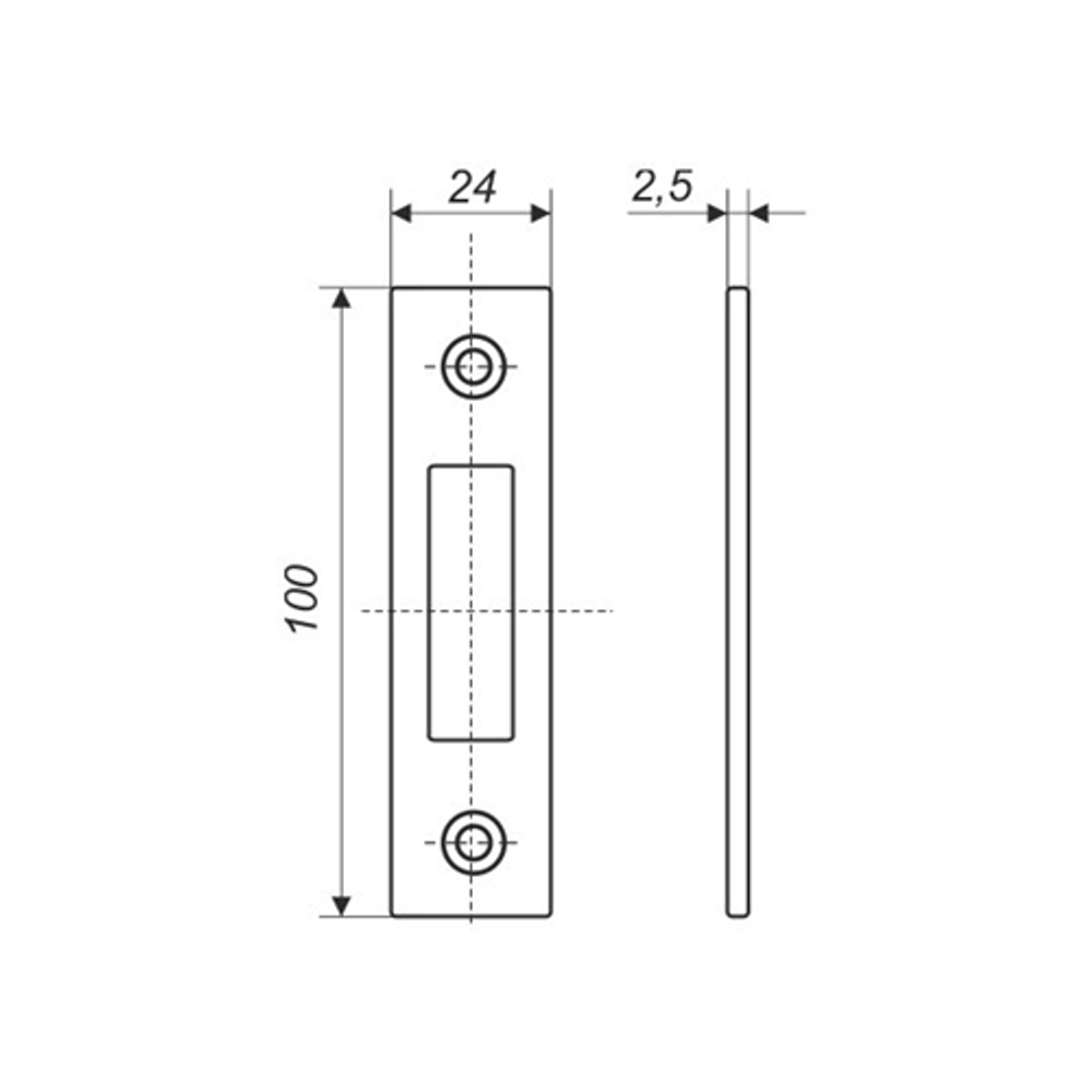 Ответная планка к ГАРДИАН "Профи 01.24"