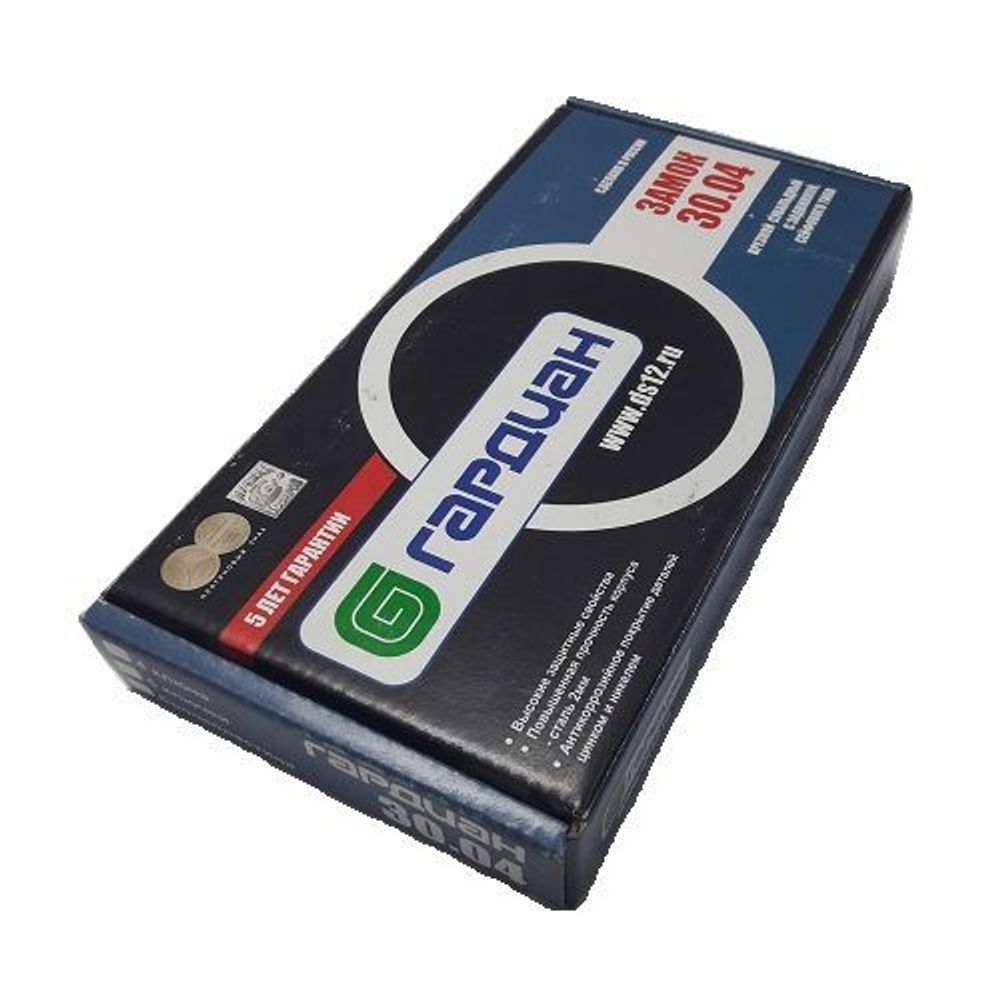 Замок врезной ГАРДИАН ЗВ 30.04 (4кл)  /14182/