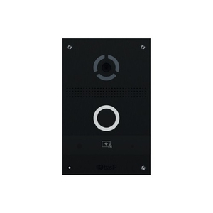 Вызывная видеопанель BAS-IP AV-08FB (черный) индивидуальная, IP65, мультиформатный, Face-ID