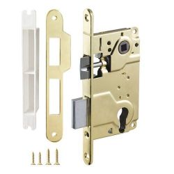 Замок межкомнатный под цилиндр ARMADILLO LH25-50 GP золото /28389/