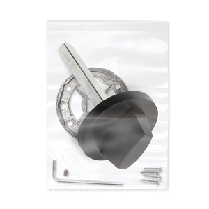 Ручка поворотная FUARO BKW8x75 RLR BL-24 черный /47891/