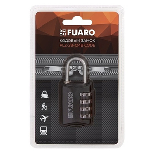 Замок навесной кодовый FUARO PLZ-28-04B CODE /42407/