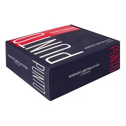 Ручка защелка PUNTO 6033 SB-E (кл./фик.) мат.золото /36789/