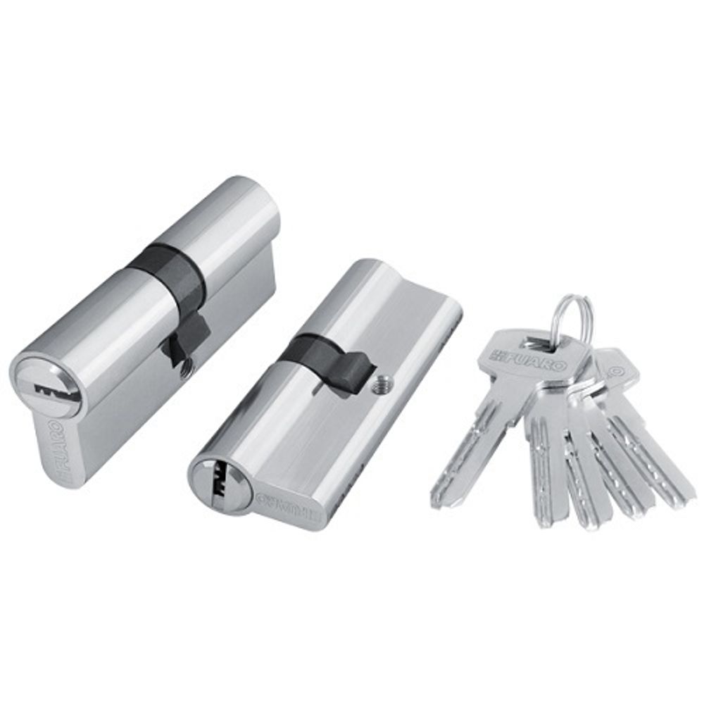 Цилиндровый механизм FUARO 200 ZA 70 (25+10+35) CP хром 5 кл. /42717/