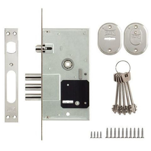 Замок врезной сувальдный KALE KILIT 252/RL 5кл. /19231/