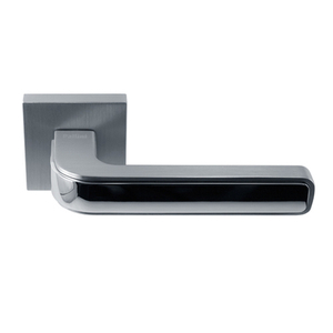 Ручка дверная PALLINI "Лондон" PAL-Z03-S SC/PC (матовый хром/полированный хром)