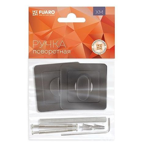 Ручка поворотная FUARO BK6 XM GR-23 графит /40053/