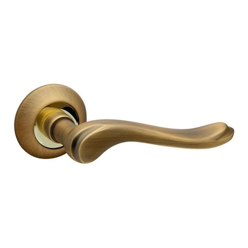 Ручка раздельная FUARO GRAZIA RM AB/GP-7 бронза/золото /27673/