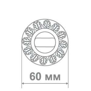 Накладка МЕДИО L55 BAT GPW белый/золото