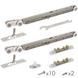 Комплект для раздвижных дверей ARMADILLO Comfort - PRO SET 2 soft close