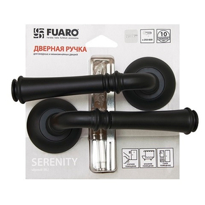 Ручка раздельная FUARO SERENITY RM/HD BL-24 черный /39979/