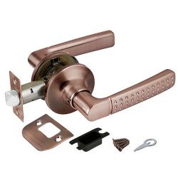 Ручка защелка PUNTO 6026 AC-P (без фик.) медь /36841/