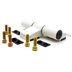 Петля дверная с подшипником WDP 50703А 3-секц. белая (1 шт)