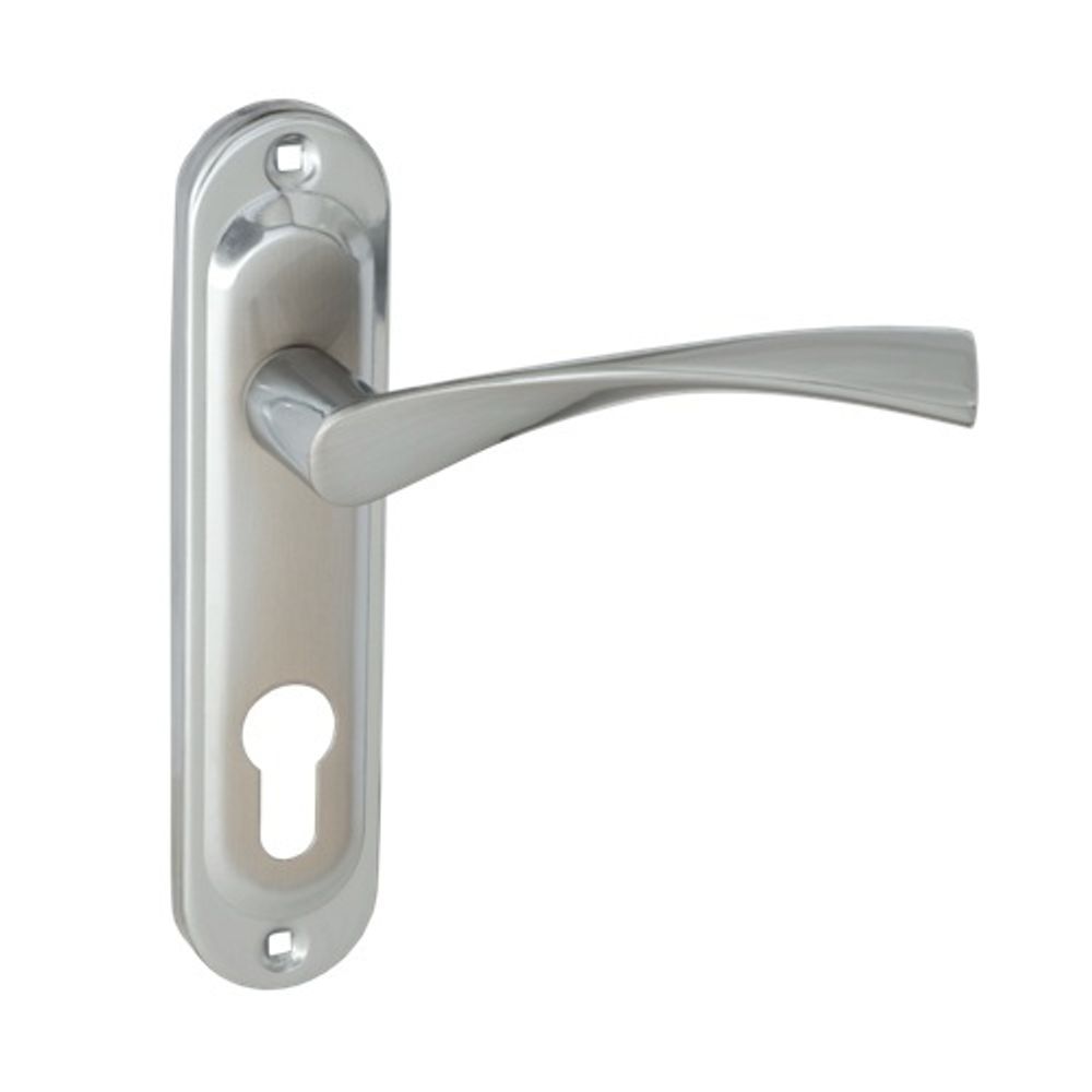 Ручки на планке VETTORE 61.323 mini SN/CP мат.никель/хром