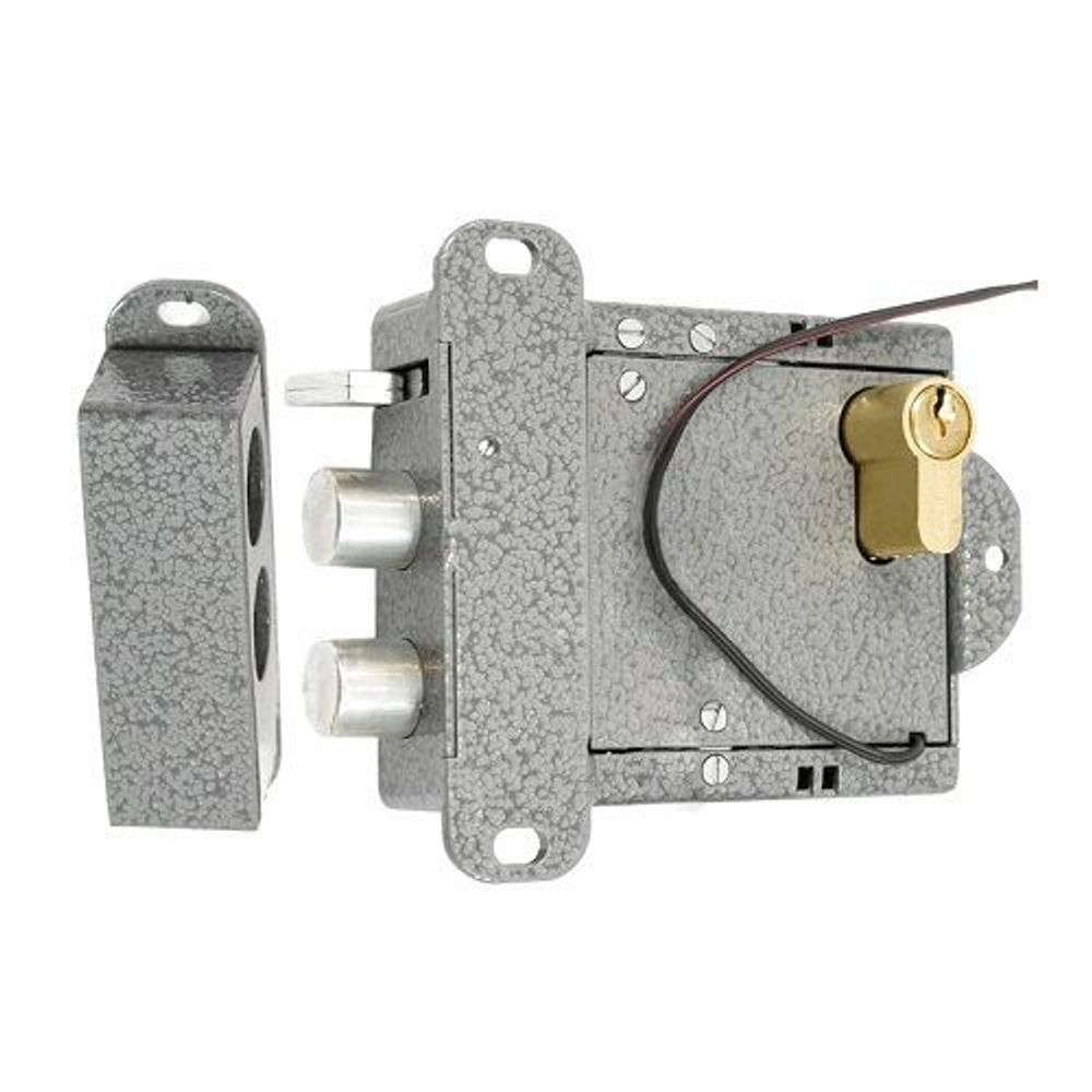 Замок накладной электромеханический Полис 12