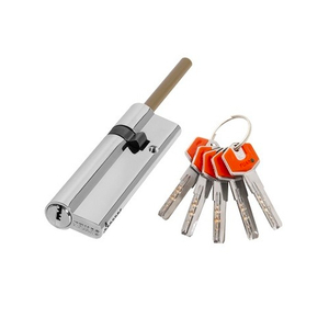 Цилиндровый механизм со штоком FUARO D-PROTERM507/105 (70+10+25) термошток 8х65мм ХРОМ 5 кл. /48957/