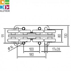 Опора роликовая SGN.02.150