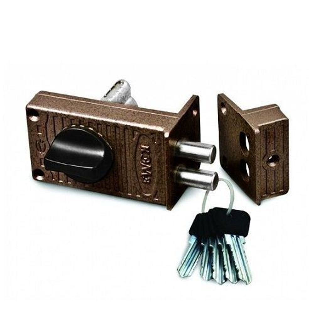 Замок накладной КАЛУГА ЗН1-8