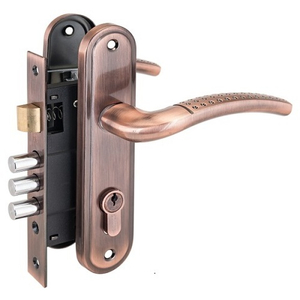 Замок врезной АЛЛЮР 132/3-61A AC ст.медь