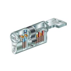 Модульный цилиндр ABUS Bravus 1000 Ключ/Ключ B1L461MX-MS