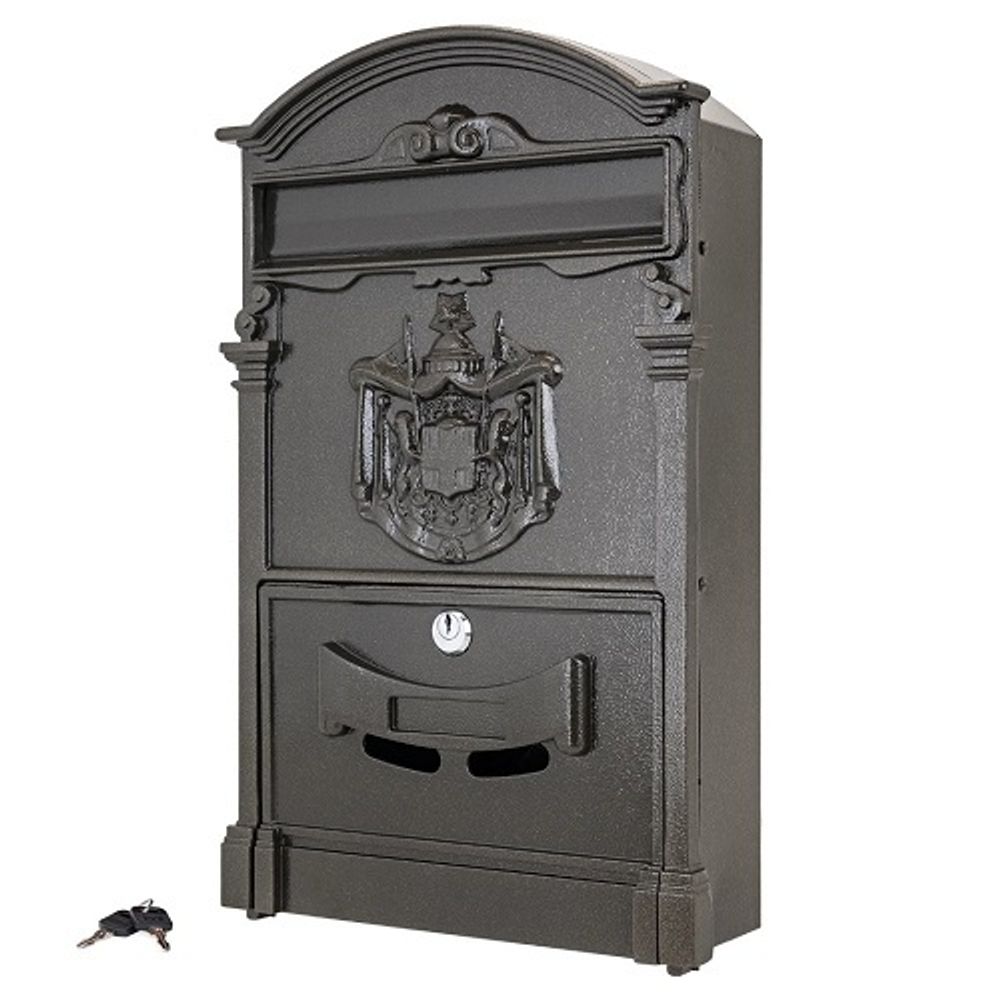Ящик почтовый АЛЛЮР №4010 бронза