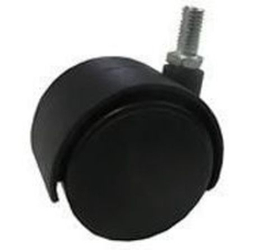Колесо поворотное 50мм (черный)