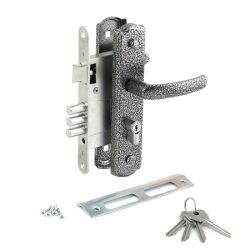 Замок врезной Avers ЗВ4-1-8 (серебро)