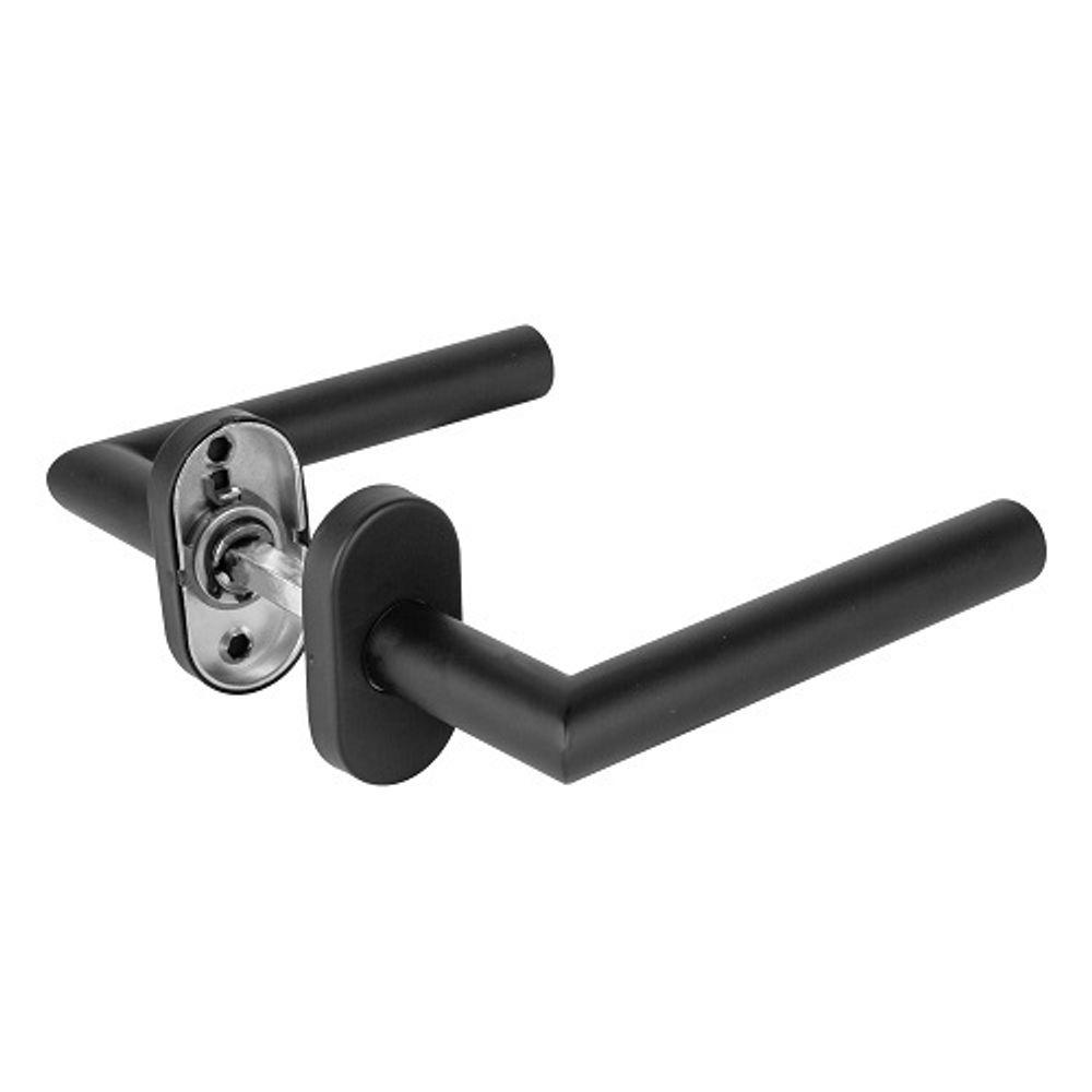 Ручка раздельная FUARO DSS-0204P/19 black (нержавейка 201) /60355/