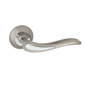 Ручка раздельная VETTORE R07.064 SN/CP мат.никель/хром