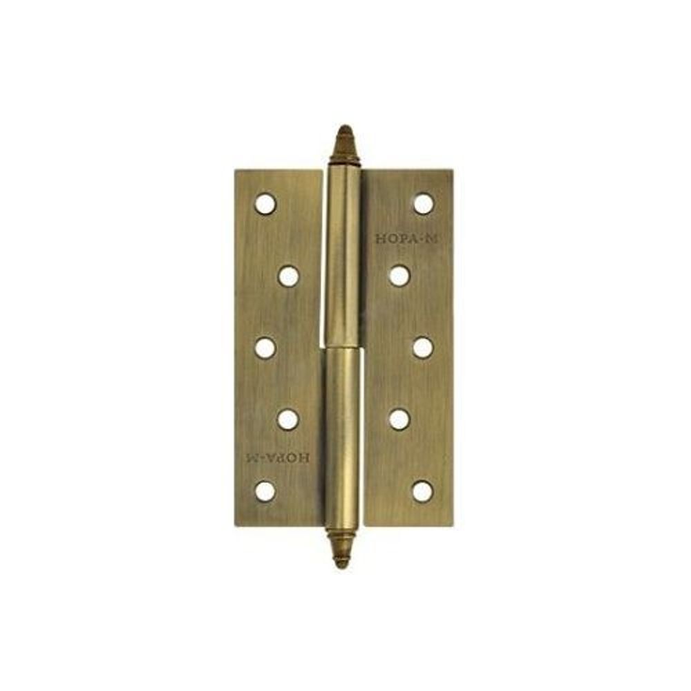 Петля дверная НОРА-М 610-5" AB R (1 шт)