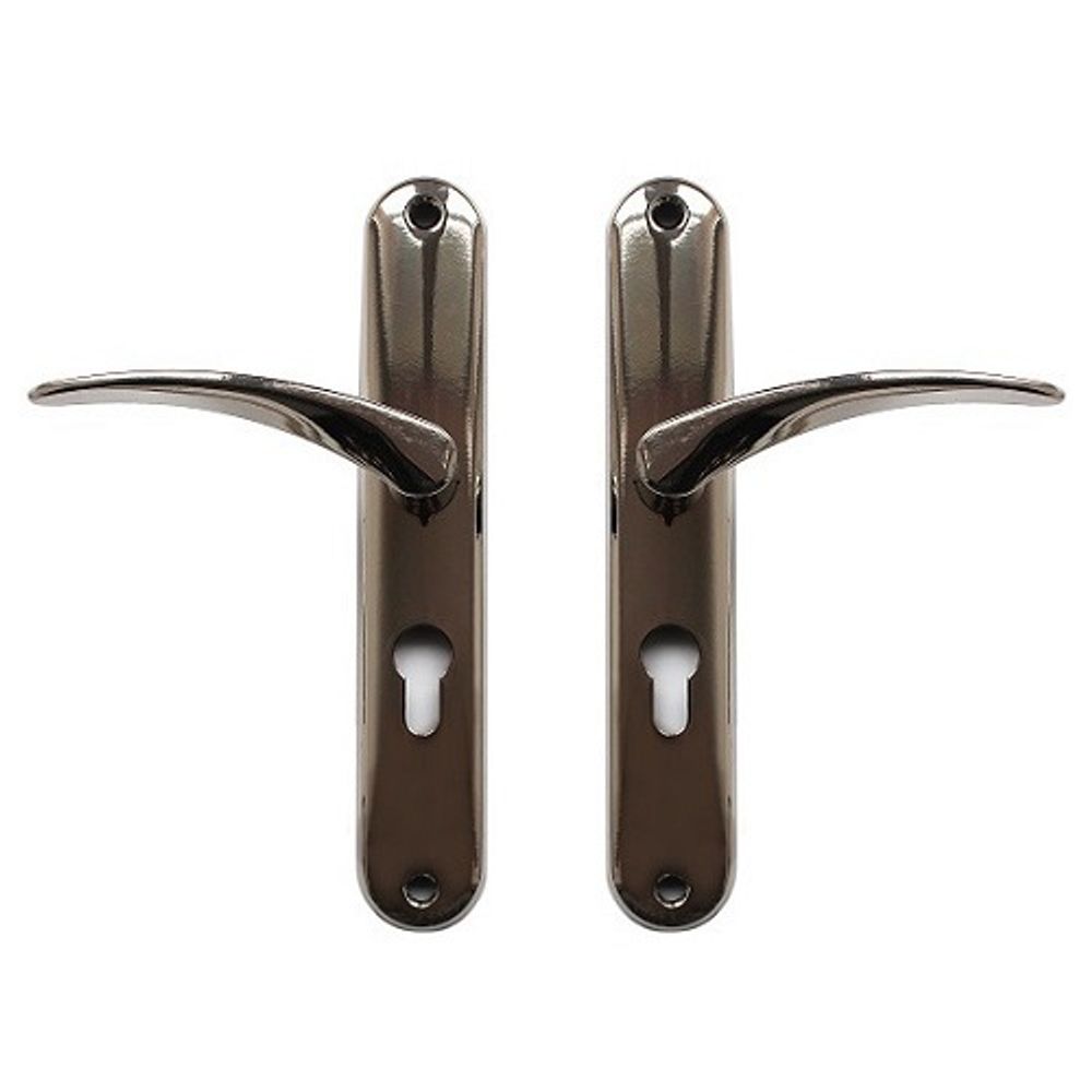 Ручки на планке BORDER 70058 РФ34-002/100 Черный жемчуг