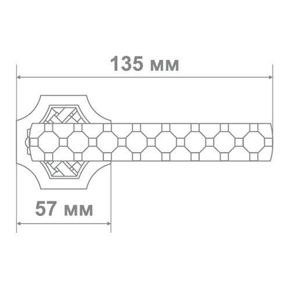 Ручка Медио 178-915 MAB антич.бронза