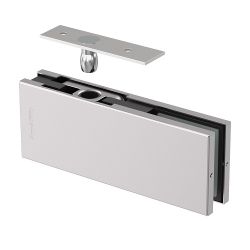 Петля верхняя с осью для стеклянной двери ARMADILLO RANGE H20 SS нерж.сталь /57903/